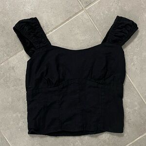 Abercrombie and Fitch Black Women's Top. Size XS